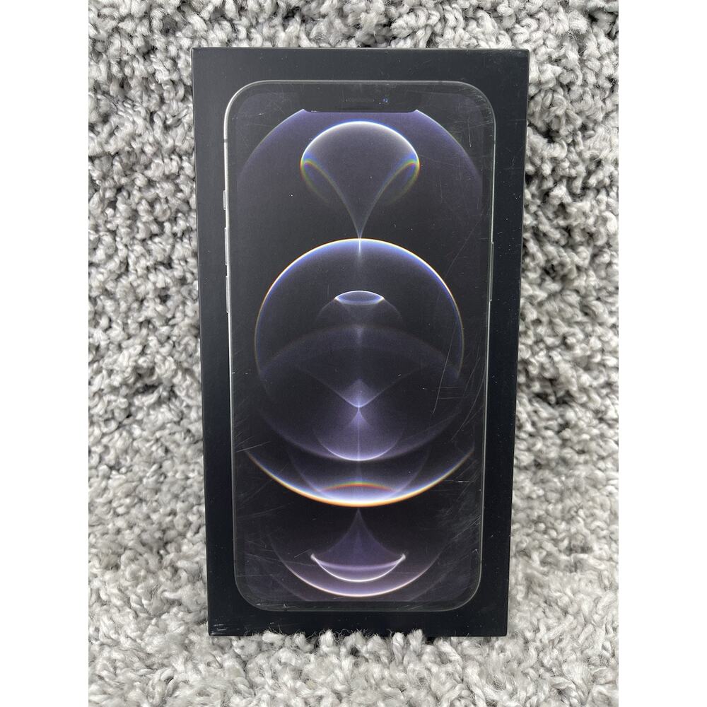 Apple iPhone 12 Pro Max 256GB Graphite Empty Box Only Replacement Box
